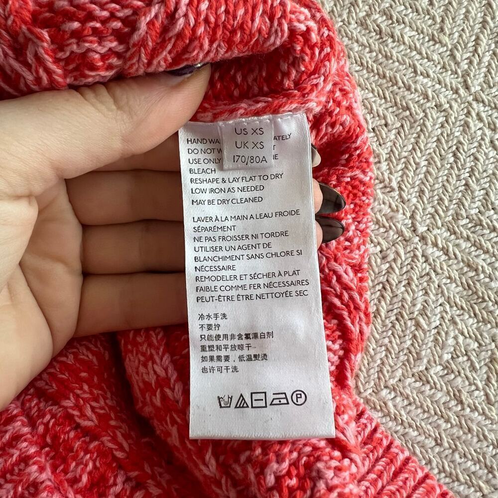 Anthropologie Pilcro Cable Knit Oversized Sweater Size XS - Picture 6 of 7